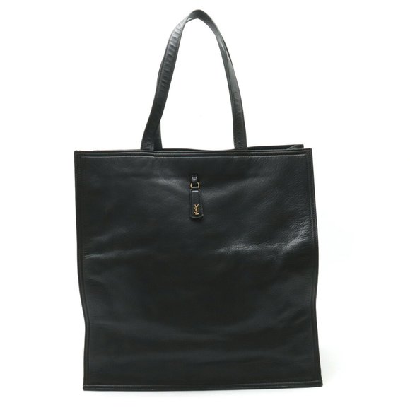 OTHERS Handbags - YVES SAINT LAURENT YSL WALKIE TOTE BAG SHOULDER LEATHER BLACK 274764